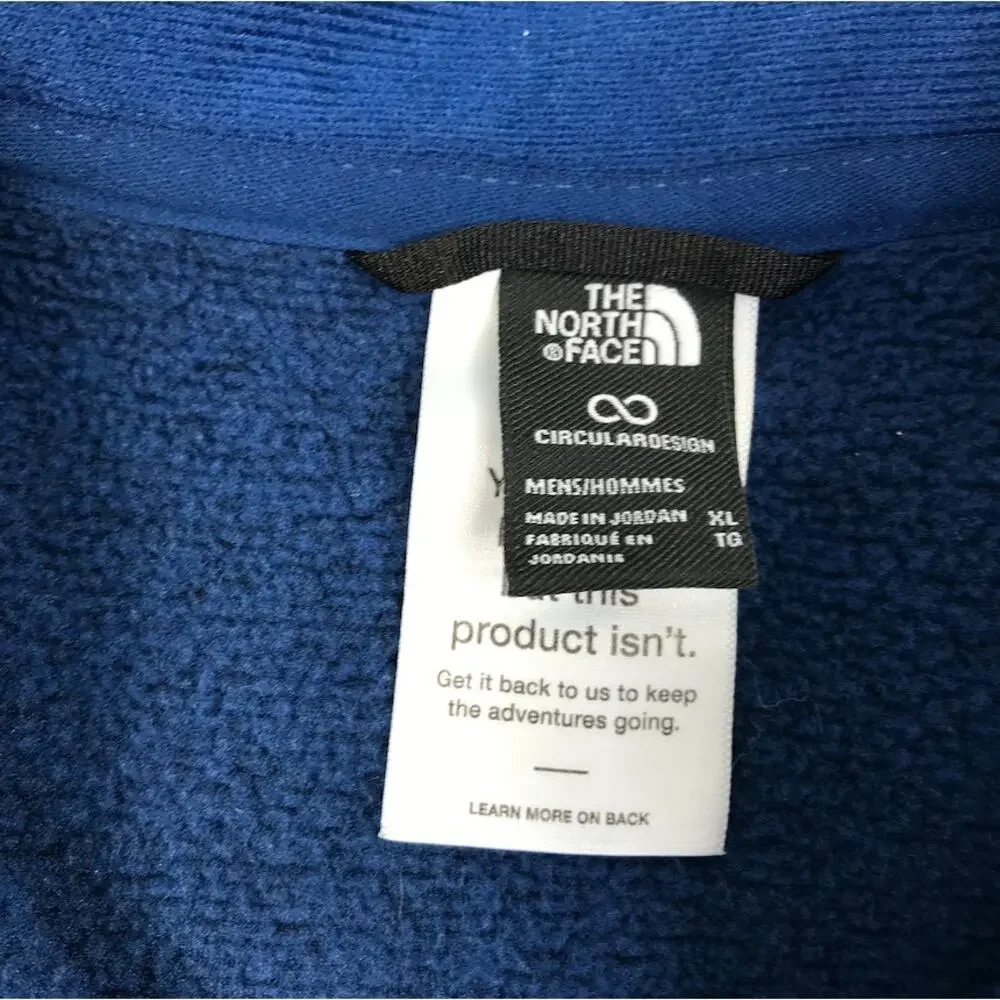 THE NORTH FACE Gordon Lyons Sweater-Knit Fleece Full Zip Jacket XL TG Everyday